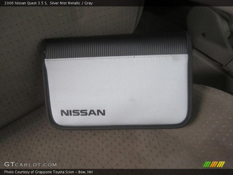 Silver Mist Metallic / Gray 2006 Nissan Quest 3.5 S