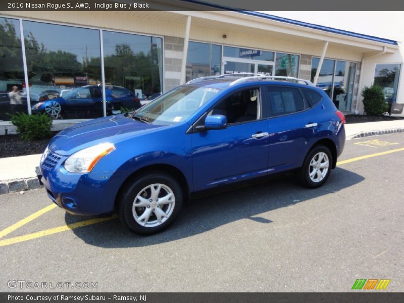 Indigo Blue / Black 2010 Nissan Rogue SL AWD