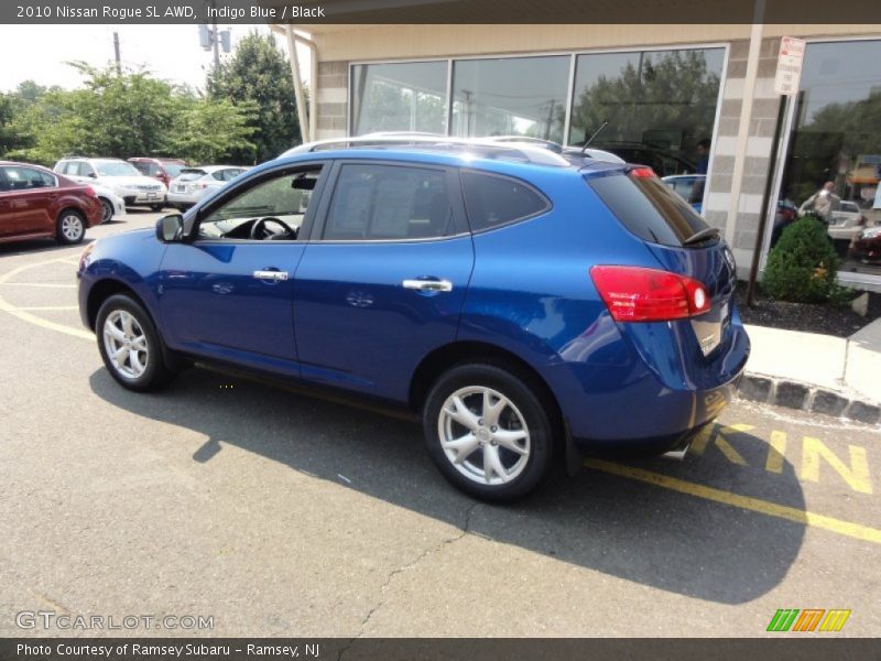 Indigo Blue / Black 2010 Nissan Rogue SL AWD