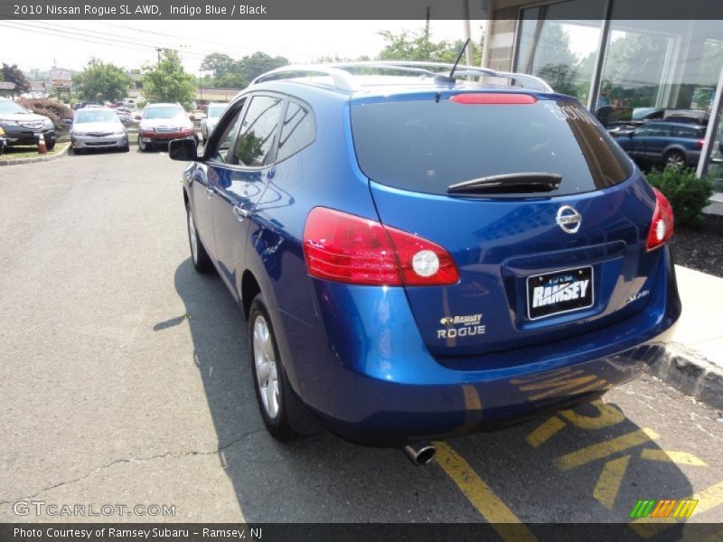 Indigo Blue / Black 2010 Nissan Rogue SL AWD