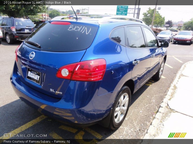 Indigo Blue / Black 2010 Nissan Rogue SL AWD