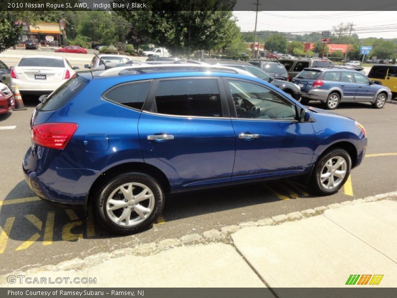 Indigo Blue / Black 2010 Nissan Rogue SL AWD