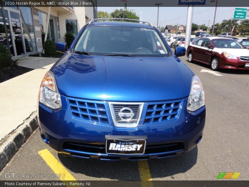 Indigo Blue / Black 2010 Nissan Rogue SL AWD