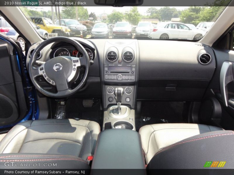 Indigo Blue / Black 2010 Nissan Rogue SL AWD
