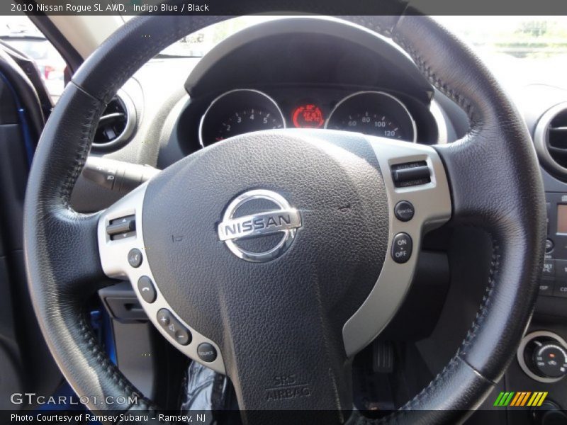 Indigo Blue / Black 2010 Nissan Rogue SL AWD