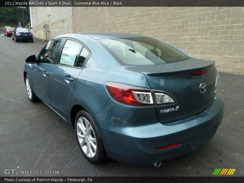 Gunmetal Blue Mica / Black 2011 Mazda MAZDA3 s Sport 4 Door