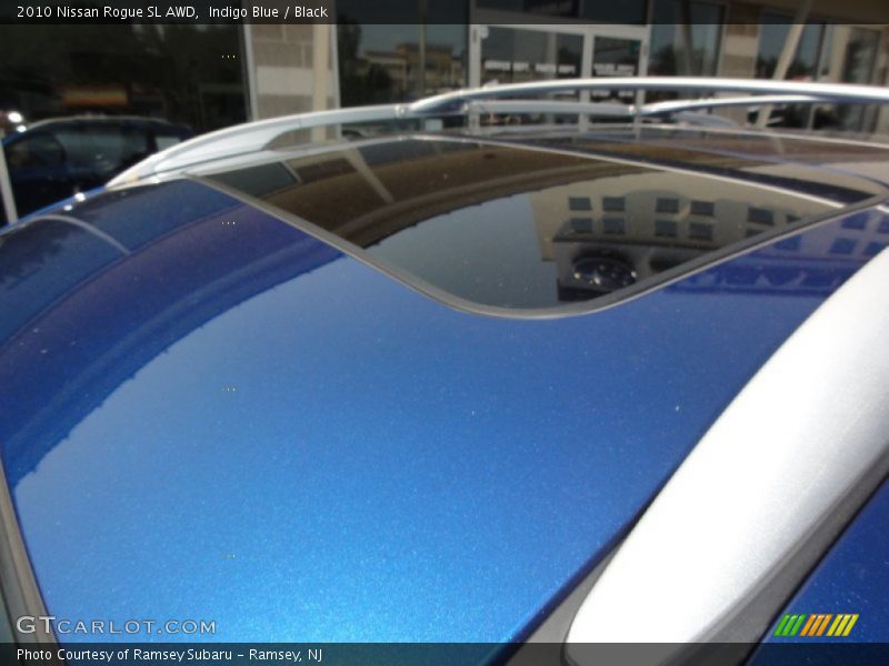 Indigo Blue / Black 2010 Nissan Rogue SL AWD