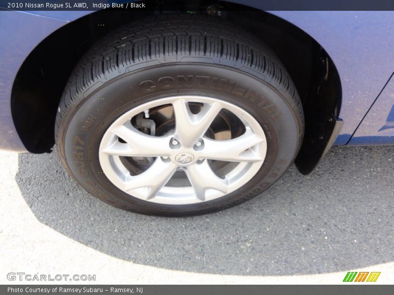 Indigo Blue / Black 2010 Nissan Rogue SL AWD