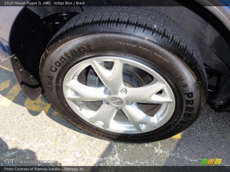 Indigo Blue / Black 2010 Nissan Rogue SL AWD