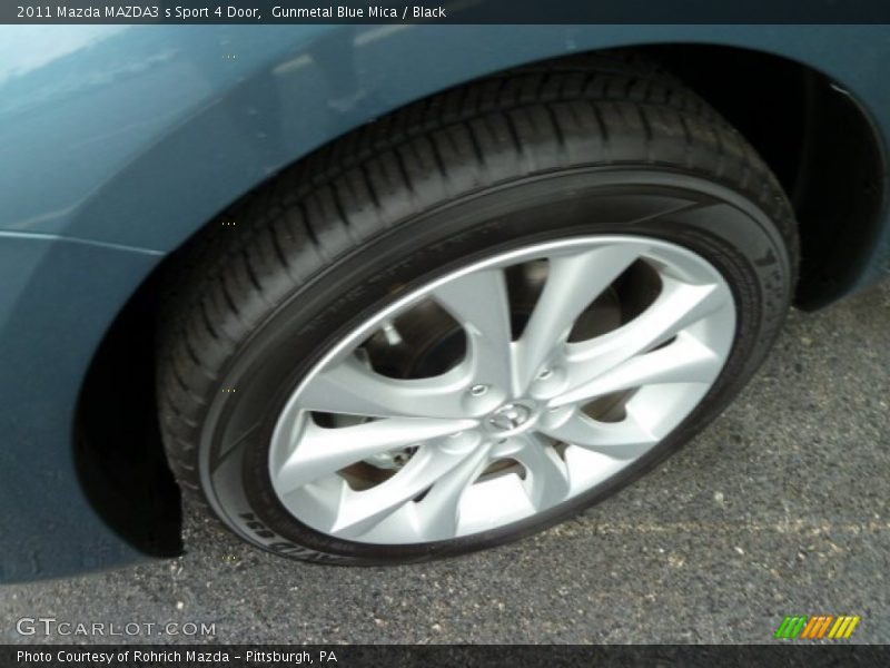 Gunmetal Blue Mica / Black 2011 Mazda MAZDA3 s Sport 4 Door