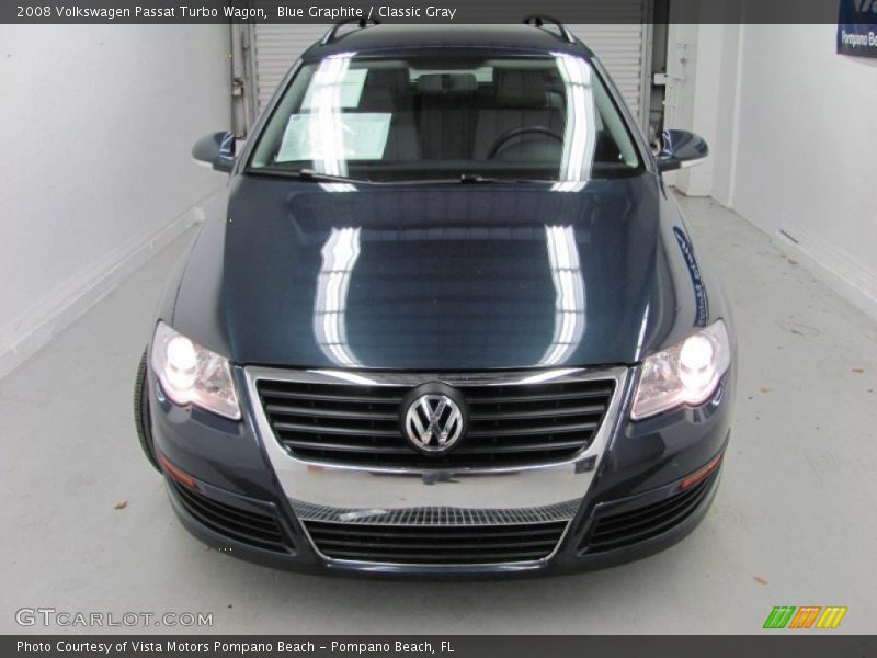 Blue Graphite / Classic Gray 2008 Volkswagen Passat Turbo Wagon