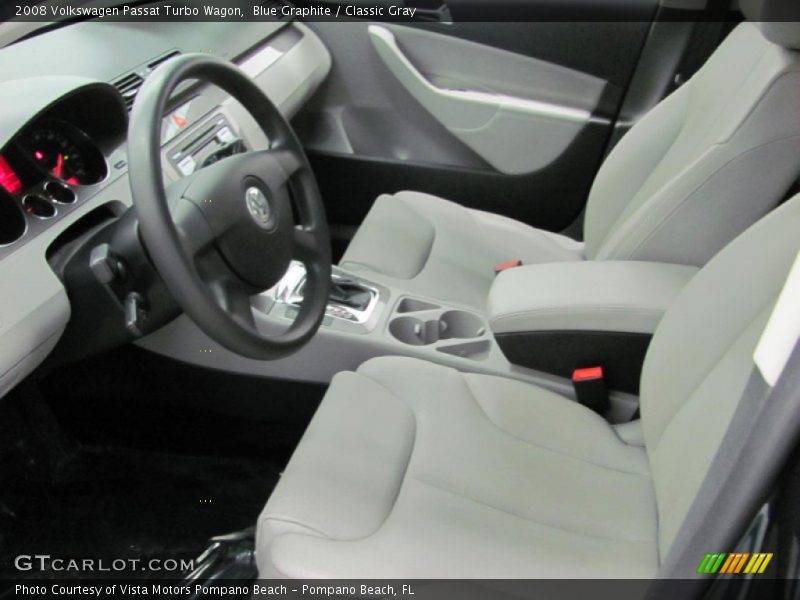  2008 Passat Turbo Wagon Classic Gray Interior