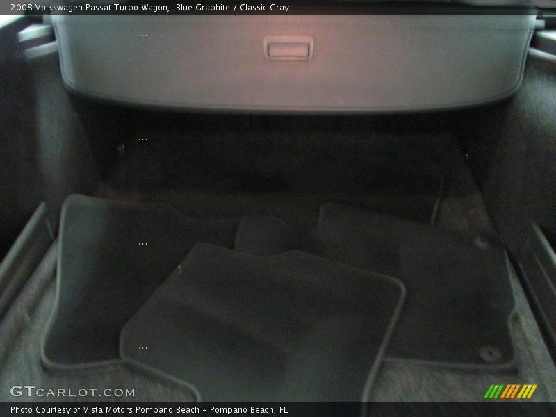 Blue Graphite / Classic Gray 2008 Volkswagen Passat Turbo Wagon