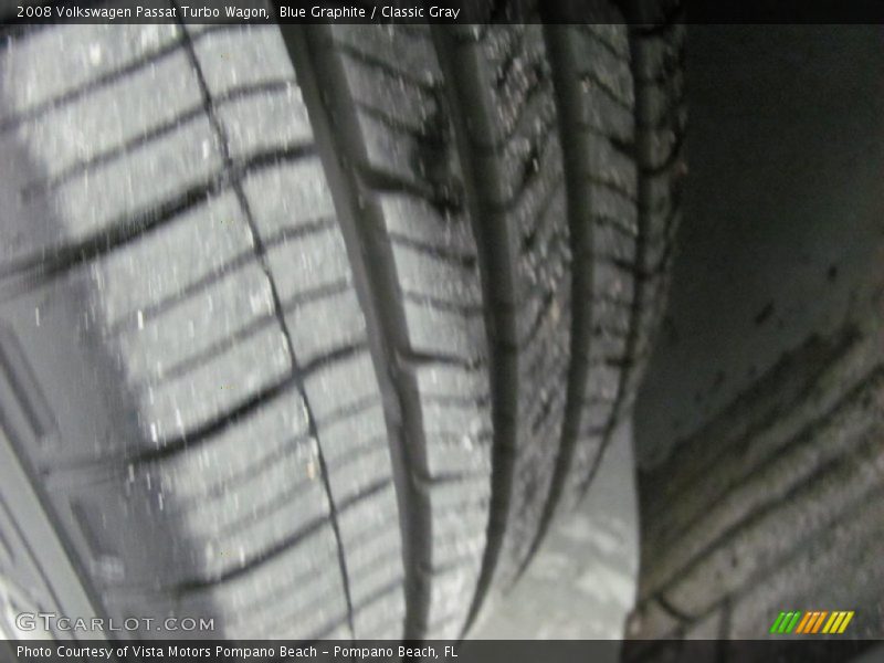 Blue Graphite / Classic Gray 2008 Volkswagen Passat Turbo Wagon