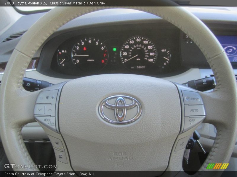 Classic Silver Metallic / Ash Gray 2008 Toyota Avalon XLS