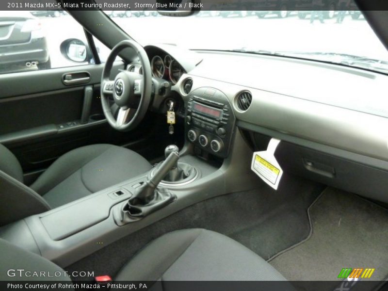  2011 MX-5 Miata Touring Roadster Black Interior