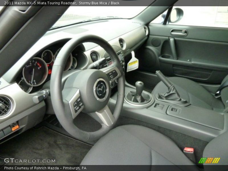 Black Interior - 2011 MX-5 Miata Touring Roadster 