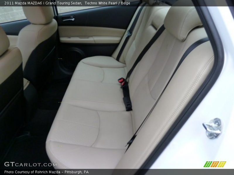  2011 MAZDA6 i Grand Touring Sedan Beige Interior