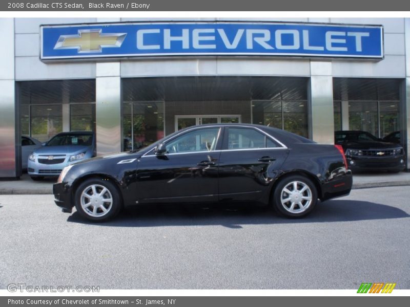 Black Raven / Ebony 2008 Cadillac CTS Sedan