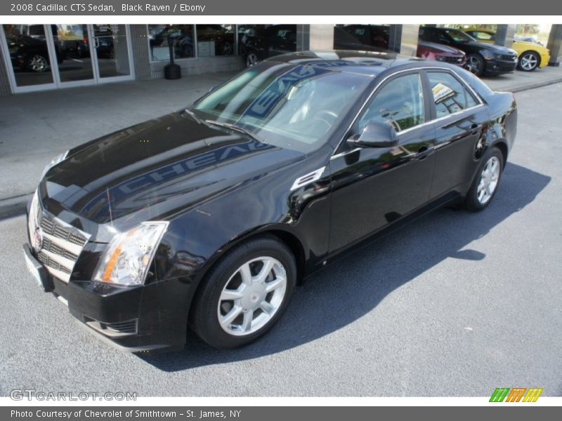 Black Raven / Ebony 2008 Cadillac CTS Sedan