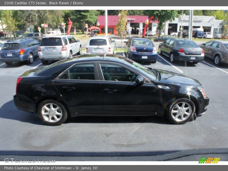 Black Raven / Ebony 2008 Cadillac CTS Sedan