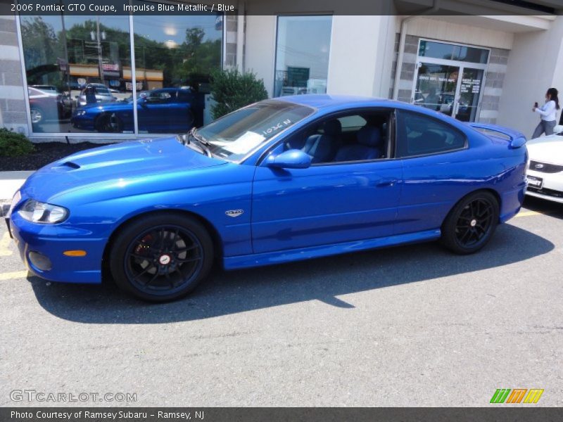 Impulse Blue Metallic / Blue 2006 Pontiac GTO Coupe