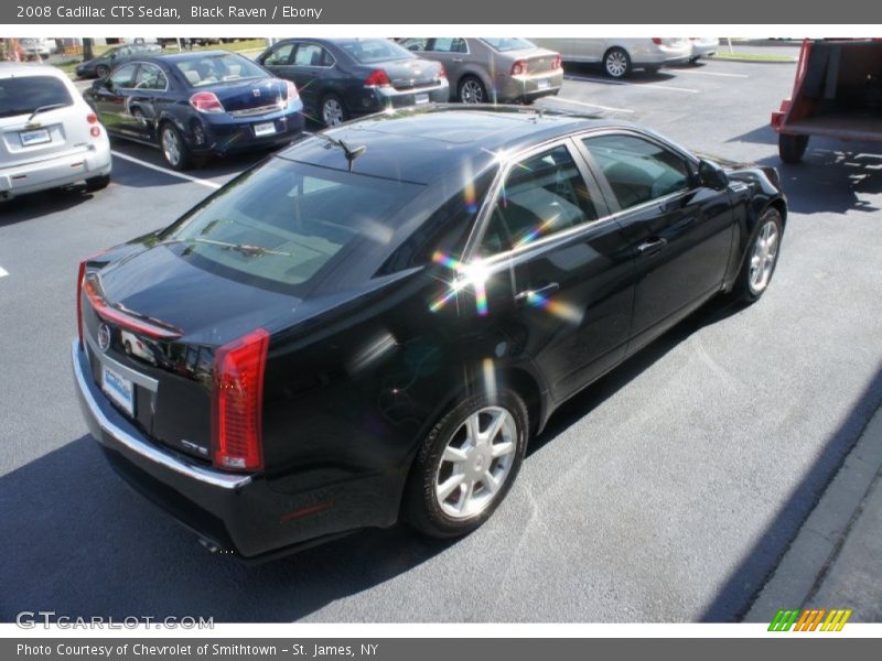 Black Raven / Ebony 2008 Cadillac CTS Sedan