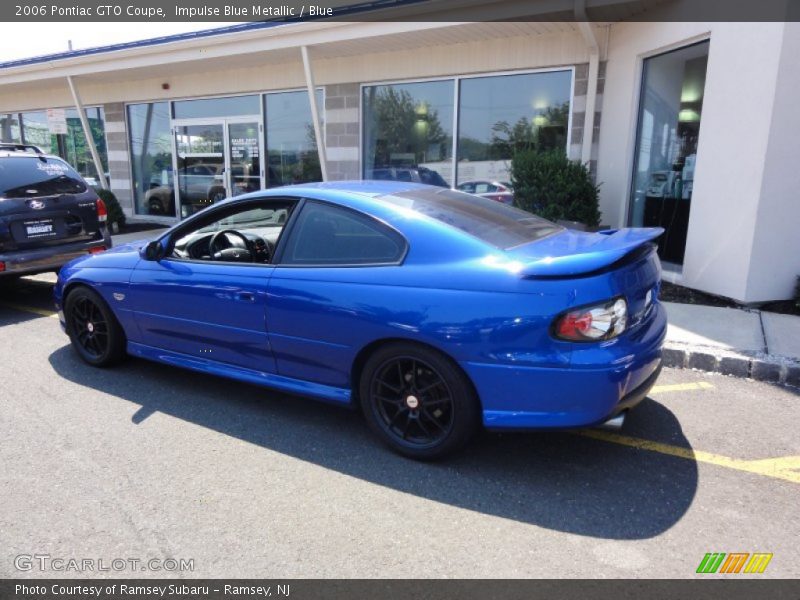 Impulse Blue Metallic / Blue 2006 Pontiac GTO Coupe