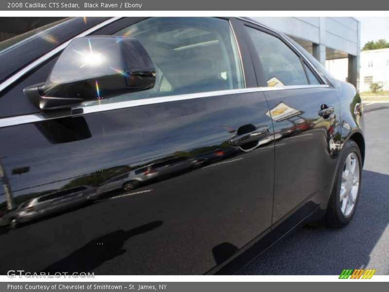 Black Raven / Ebony 2008 Cadillac CTS Sedan