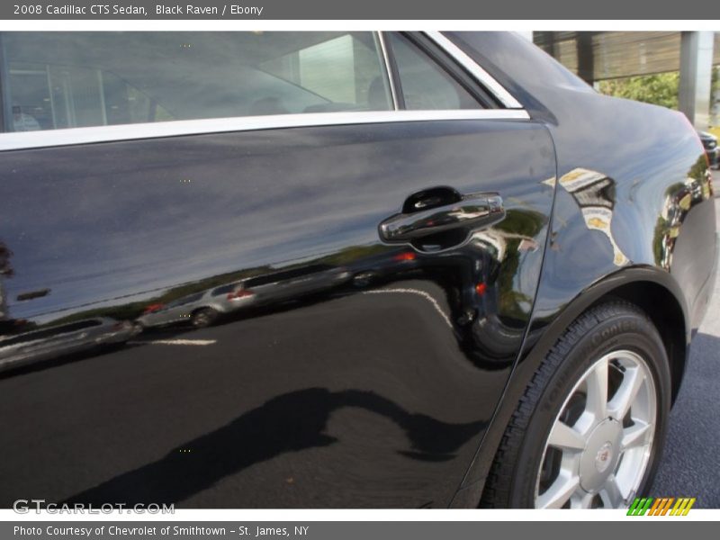 Black Raven / Ebony 2008 Cadillac CTS Sedan