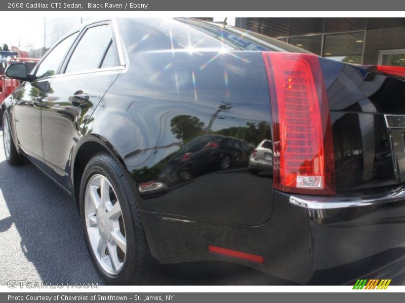 Black Raven / Ebony 2008 Cadillac CTS Sedan