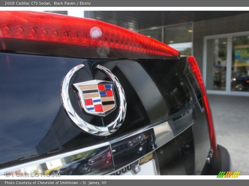 Black Raven / Ebony 2008 Cadillac CTS Sedan