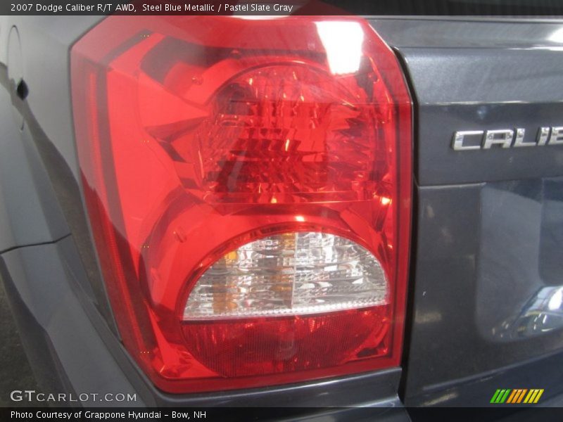 Steel Blue Metallic / Pastel Slate Gray 2007 Dodge Caliber R/T AWD