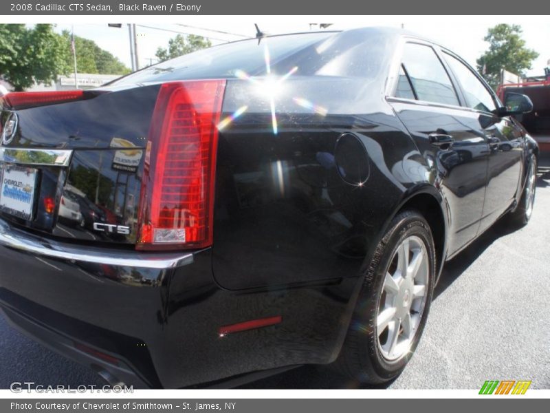 Black Raven / Ebony 2008 Cadillac CTS Sedan