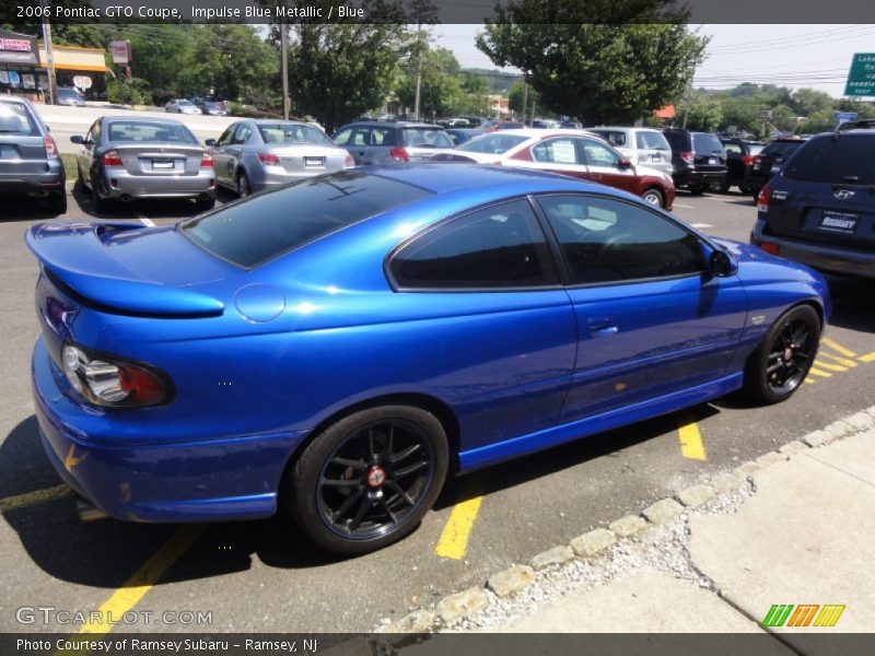 Impulse Blue Metallic / Blue 2006 Pontiac GTO Coupe