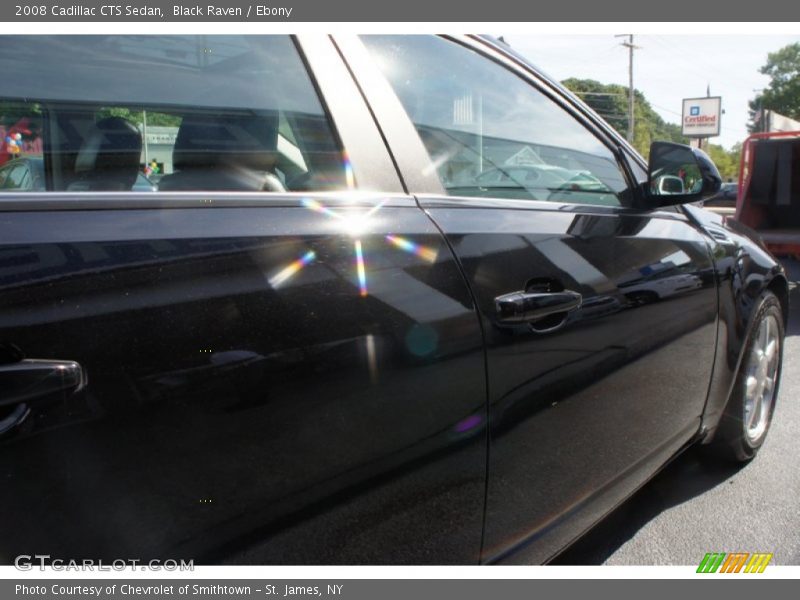 Black Raven / Ebony 2008 Cadillac CTS Sedan