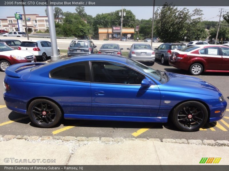 Impulse Blue Metallic / Blue 2006 Pontiac GTO Coupe