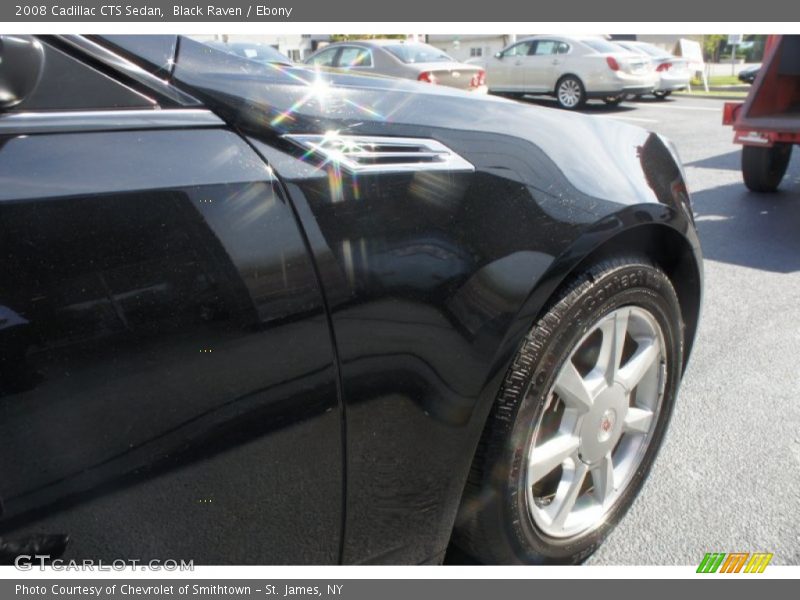 Black Raven / Ebony 2008 Cadillac CTS Sedan