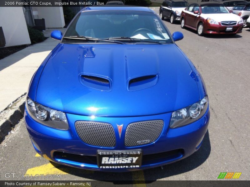 Impulse Blue Metallic / Blue 2006 Pontiac GTO Coupe