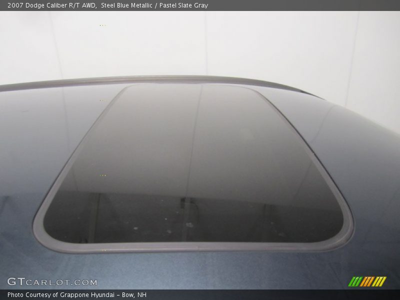 Steel Blue Metallic / Pastel Slate Gray 2007 Dodge Caliber R/T AWD