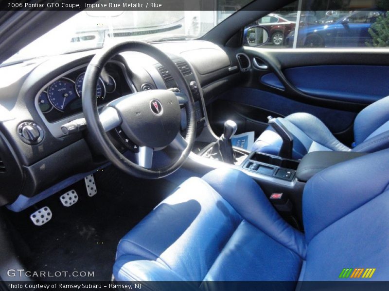 Impulse Blue Metallic / Blue 2006 Pontiac GTO Coupe