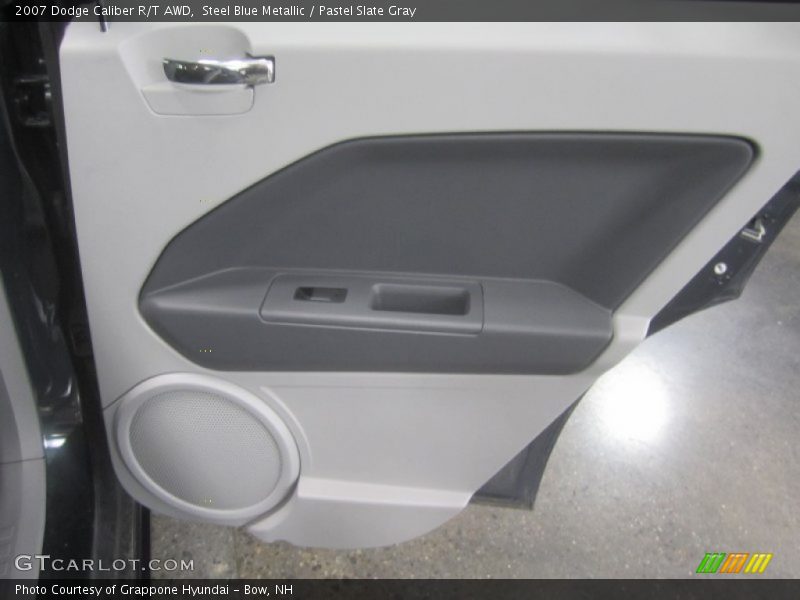 Steel Blue Metallic / Pastel Slate Gray 2007 Dodge Caliber R/T AWD