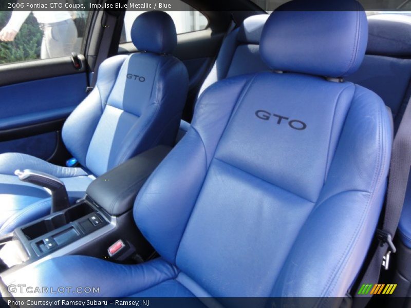 Impulse Blue Metallic / Blue 2006 Pontiac GTO Coupe