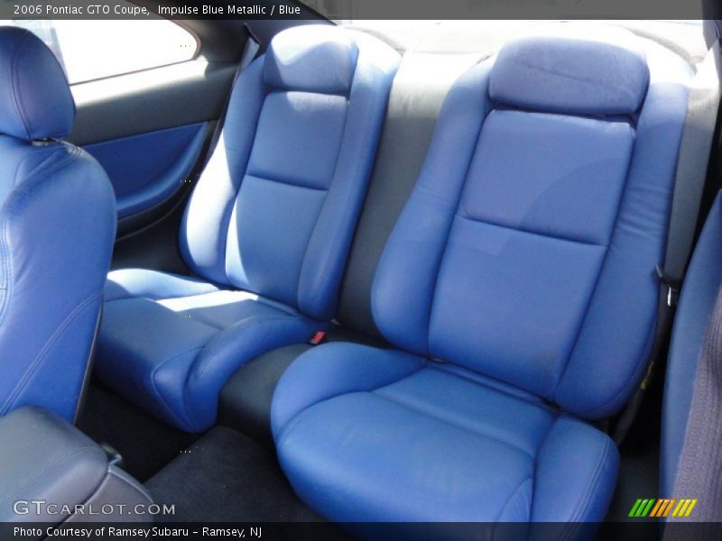 Impulse Blue Metallic / Blue 2006 Pontiac GTO Coupe