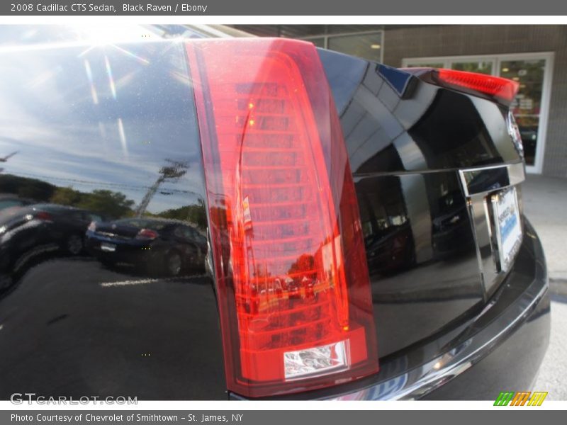 Black Raven / Ebony 2008 Cadillac CTS Sedan