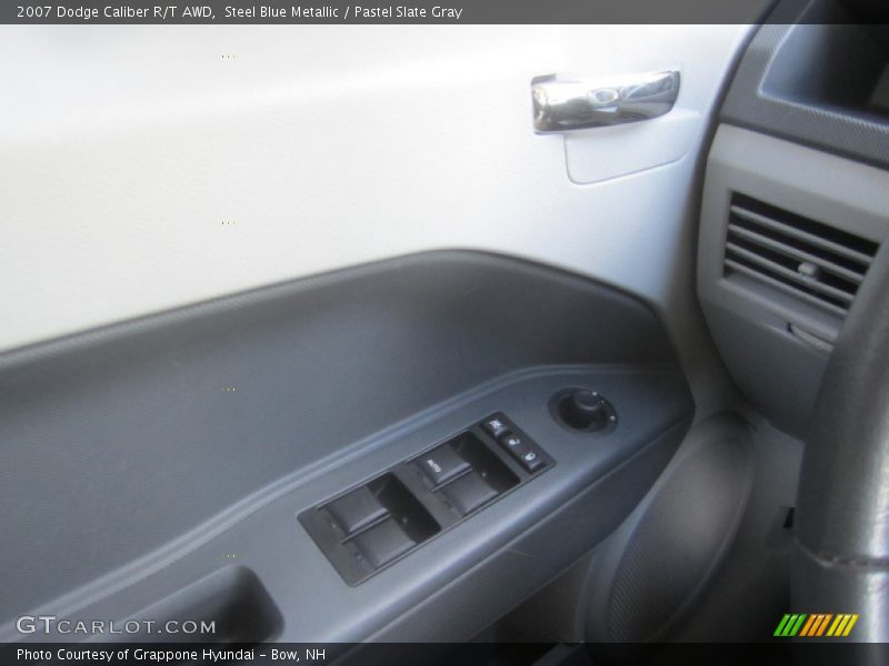 Steel Blue Metallic / Pastel Slate Gray 2007 Dodge Caliber R/T AWD