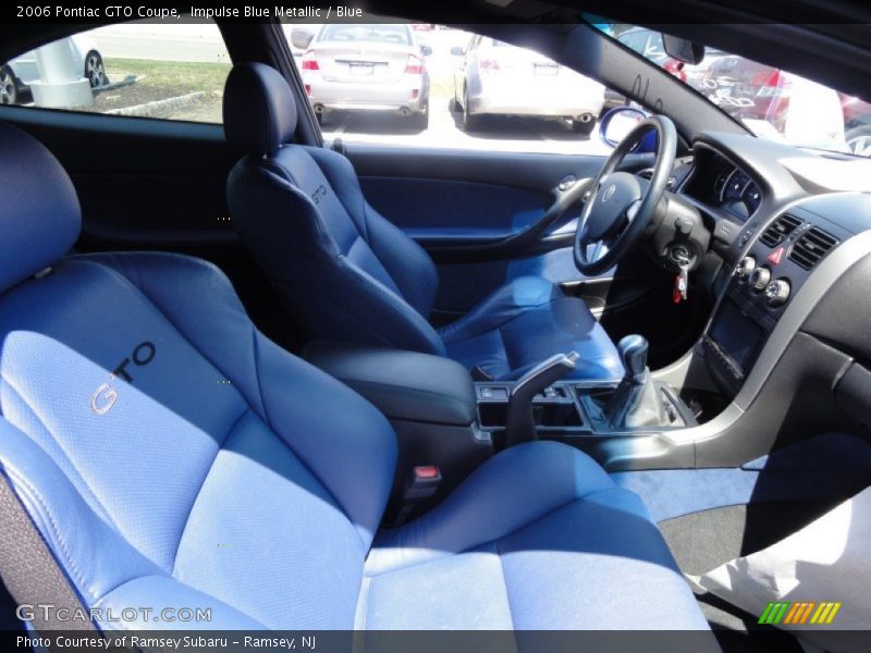 Impulse Blue Metallic / Blue 2006 Pontiac GTO Coupe