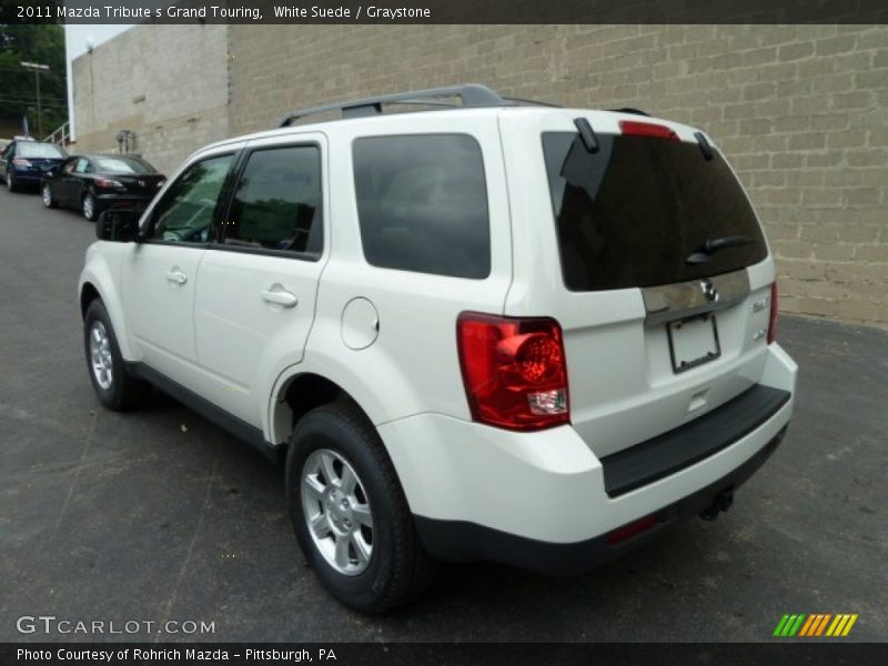 White Suede / Graystone 2011 Mazda Tribute s Grand Touring