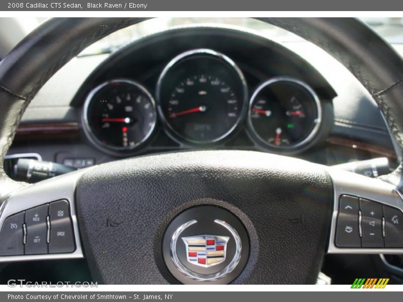 Black Raven / Ebony 2008 Cadillac CTS Sedan