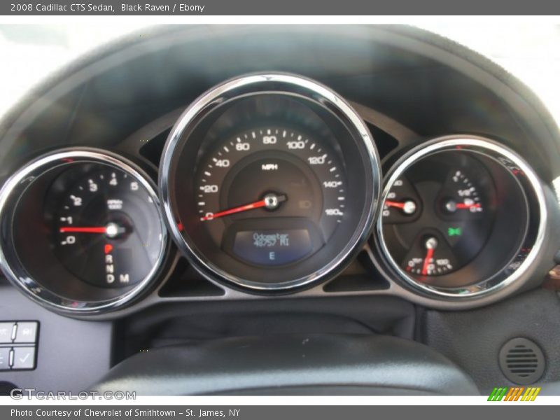 Black Raven / Ebony 2008 Cadillac CTS Sedan